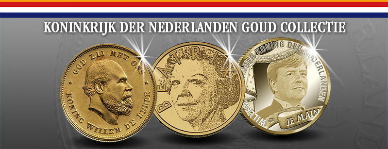 Gouden munten - Koninkrijk der Nederlanden Goud Collectie